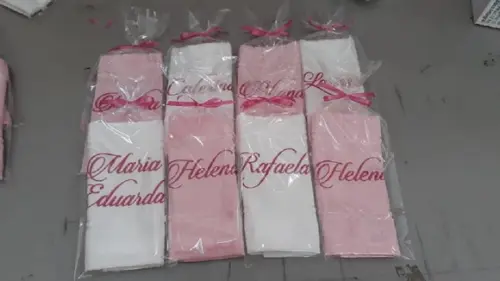 Toalhinha de Mão Personalizada Min 6 Toalhinha Escola