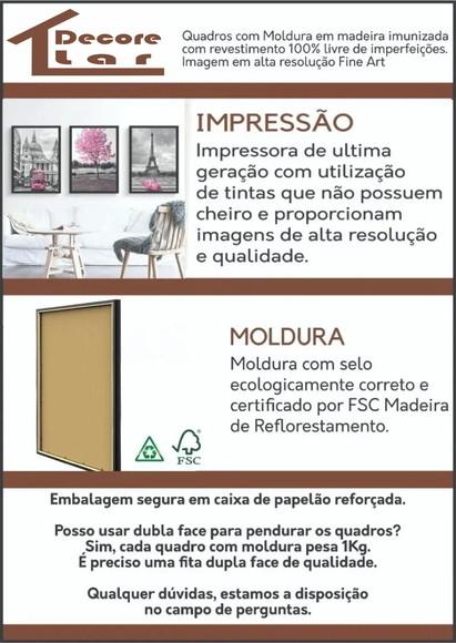 Kit 3 Quadros Amor Love Frase Quarto Casal Decoração Moldura