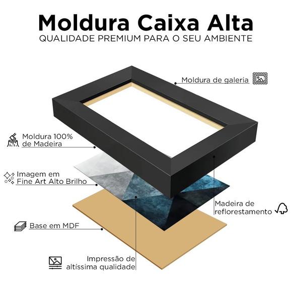 Kit 3 Quadros Decorativos Odontologia Consultório Moldura