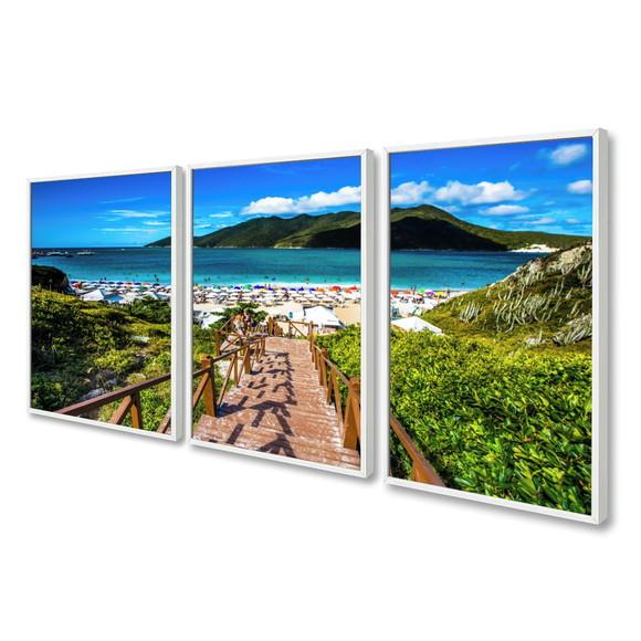 Quadros Decorativos Arraial Do Cabo Rio De Janeiro Moldura