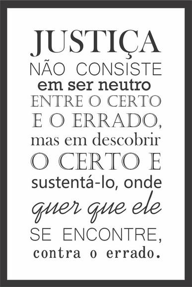 Quadros Decorativos Com Frases Advogado Sala Justiça Moldura