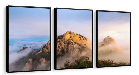 Quadros Decorativos De Paisagem Para Quarto Sala Com Moldura
