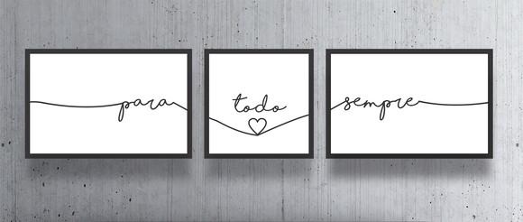 Quadros Decorativos Para Quarto De Casal Frases Com Moldura