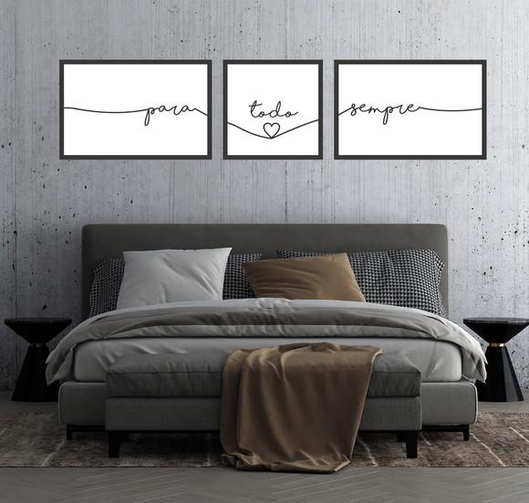 Quadros Decorativos Para Quarto De Casal Frases Com Moldura