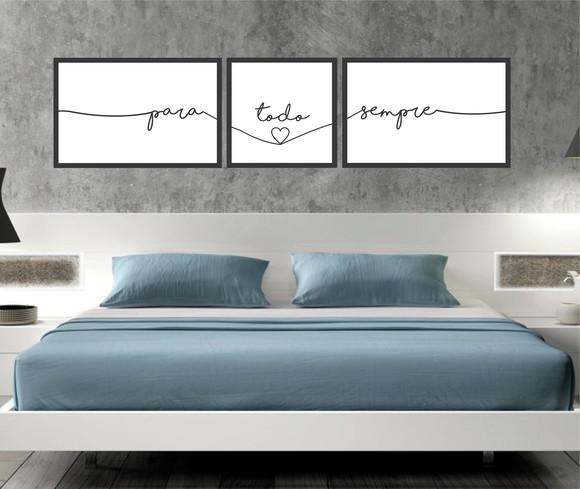 Quadros Decorativos Para Quarto De Casal Frases Com Moldura