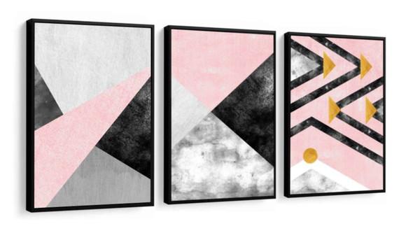 Quadros Decorativos Para Sala Modernos Corredor Hall Moldura