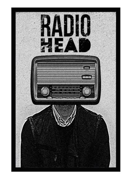 Quadros Decorativos Radio Head Bandas Rock Musica Moldura