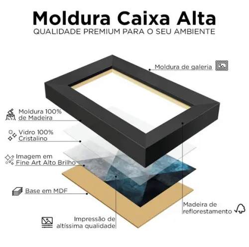 Kit 3 Quadros Casa Antiga Cidade Histórica Moldura e Vidro