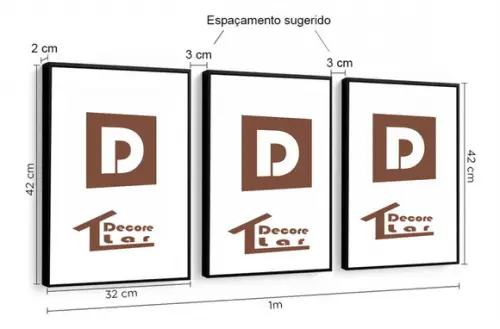 Kit 3 Quadros Decoração Quarto Menino Oração Anjinho Moldura
