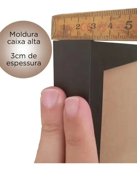 Moldura Para Quebra Cabeça 500 Peças 49.5cm x 36.5cm Game
