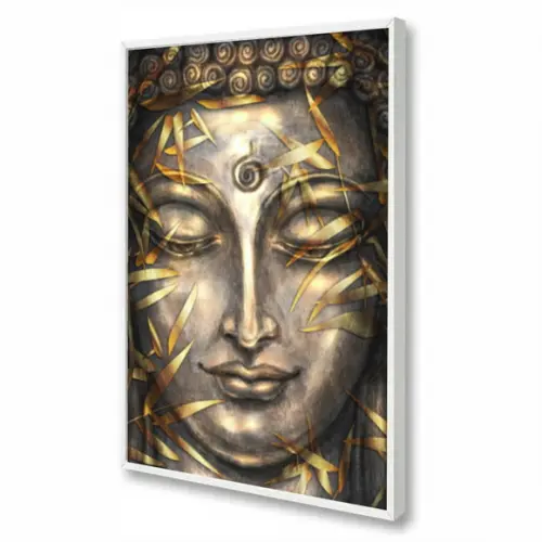 Quadro Decorativo Moderno Buda Para Quarto Sala Com Moldura