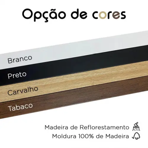 Quadros Decorativos Arvore Verde com Moldura Paisagem