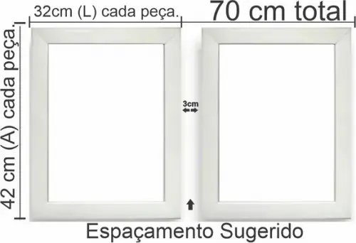 Quadros Decorativos Cérebro Coração Medicina Moldura e Vidro