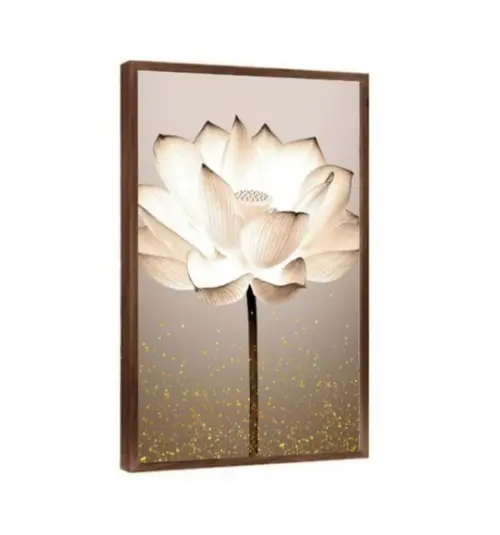 Quadros Decorativos Minimalista Flor Nude Decoração Moldura