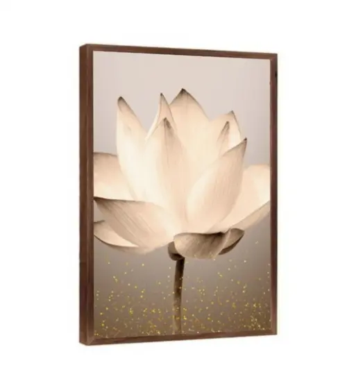 Quadros Decorativos Minimalista Flor Nude Decoração Moldura