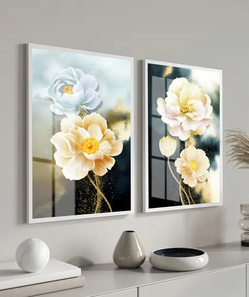 Quadros Decorativos Para Sala De Estar Com Moldura E Vidro