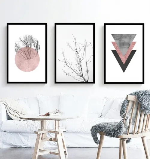 Quadros Decorativos para Sala Modernos Quarto Casal Molduras