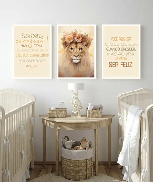 Quadros Decorativos Quarto Infantil Personalizado Moldura