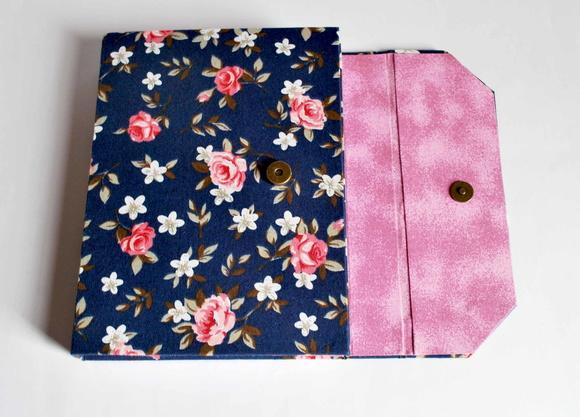 Agenda Feminina 2026 Floral Marinho