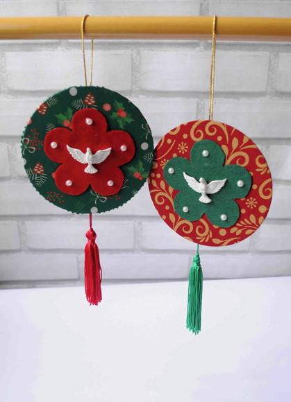 Espírito Santo-enfeite de Porta -mandala
