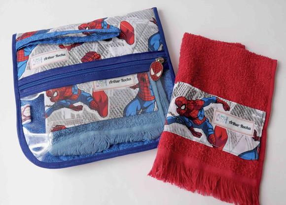 Kit Higiene Personalizado + 1 Toalhinha -infantil Menino