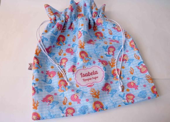 Saco para Roupas Sujas Personalizado - Impermeável