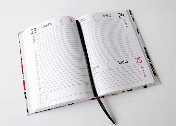 Agenda 2025 Masculina - Kit Agenda + Bloquinho