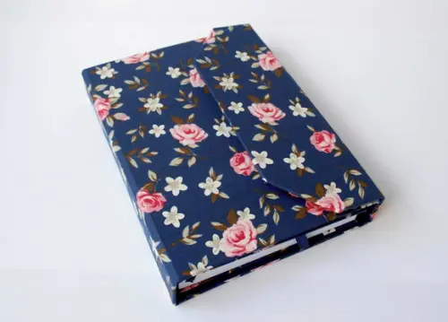 Agenda 2024 Feminina Floral Marinho