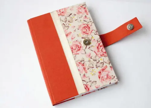 Agenda Feminina 2023 Floral Laranja