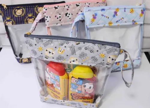 Necessaire Hora do Banho -porta Lenço Umedecido-porta Fralda
