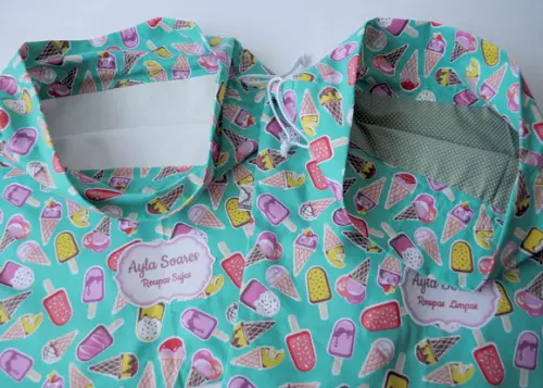 Saco para Roupas Sujas e Roupas Limpas - Kit