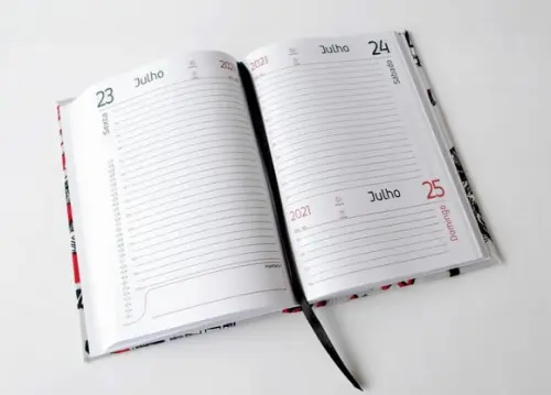 Agenda 2025 Masculina - Kit Agenda + Bloquinho