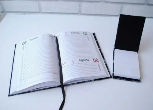 Agenda Masculina 2024 Kit Caixa+ Agenda + Bloquinho