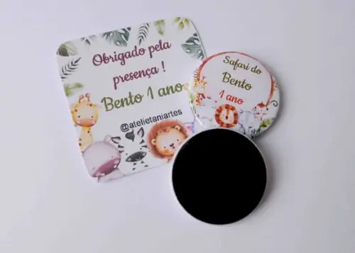 Lembrancinhas Personalizadas - Ímã de Geladeira