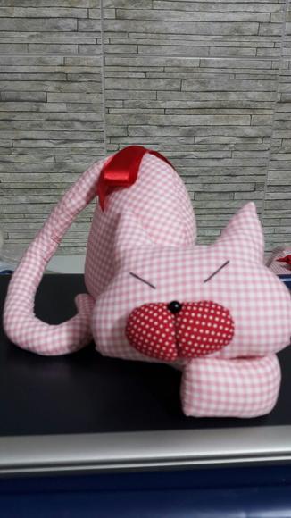 Gato peso de porta.