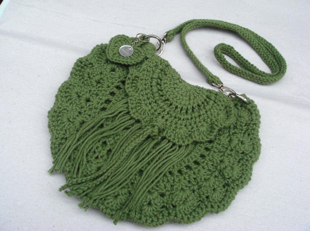 Bolsa de Crochê Boho San Francisco