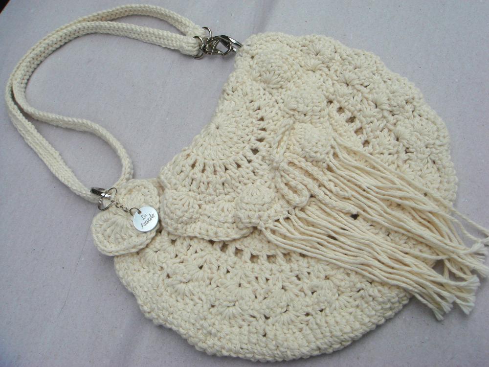 Bolsa de Crochê Boho San Francisco