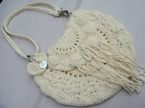 Bolsa de Crochê Boho San Francisco