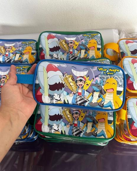 Estojo Pokemon Transparente Infantil Personalizado