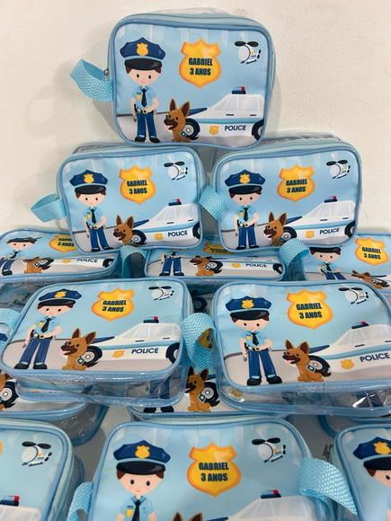 Lembrancinha de Aniversário Festa Infantil Polícia