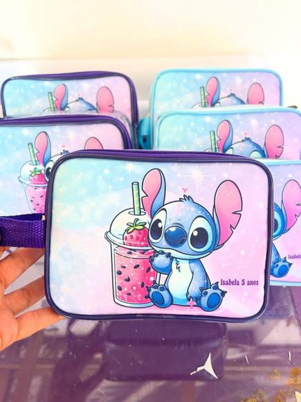 Lembrancinha Maleta Stitch
