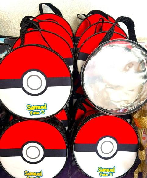 Lembrancinha Pokemon Pokebola Festa