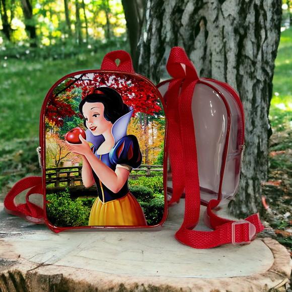 Mochila Lembrancinha Branca de Neve Personalizado