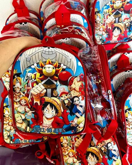 Mochila One Piece Lembrancinha Personalizado