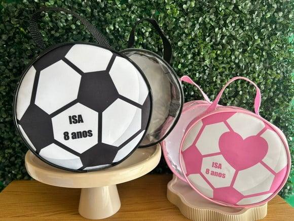 Necessarie Bola Futebol Transparente Infantil