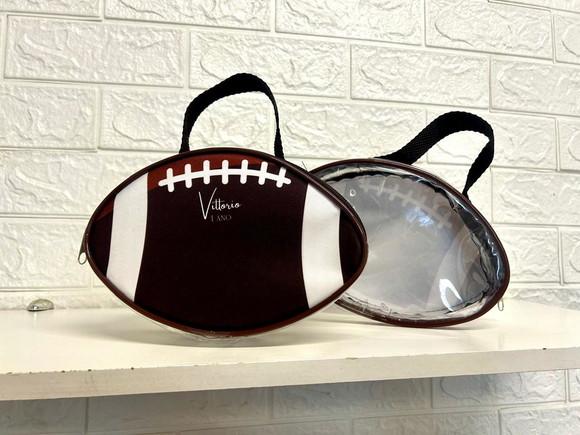 Necessarie Bola Futebol Americano Transparente Infantil
