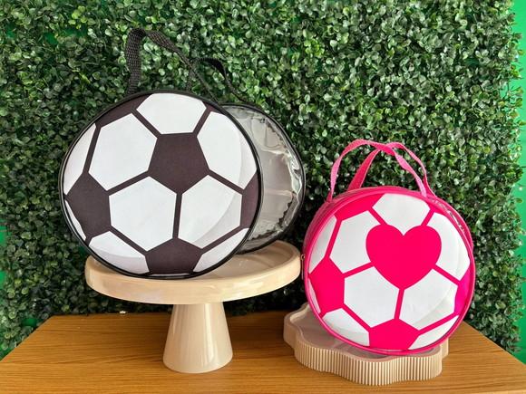 Necessarie Bola Futebol Transparente Infantil