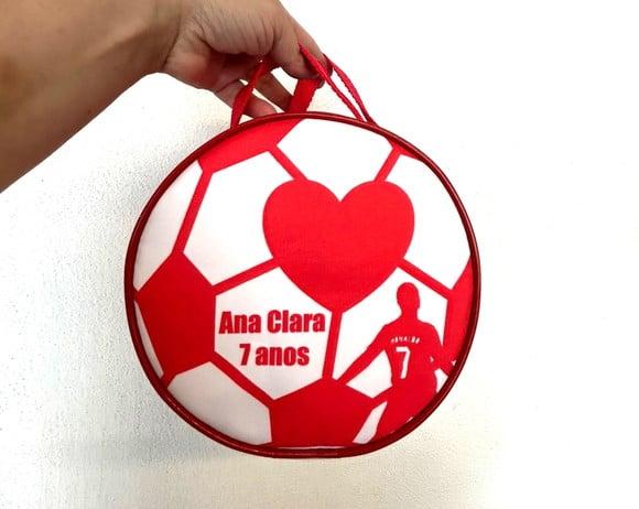 Necessarie Bola Futebol Transparente Infantil