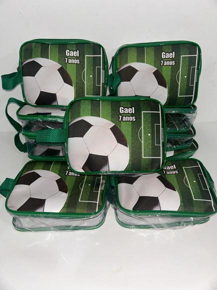 Necessarie Futebol Transparente Infantil Personalizado