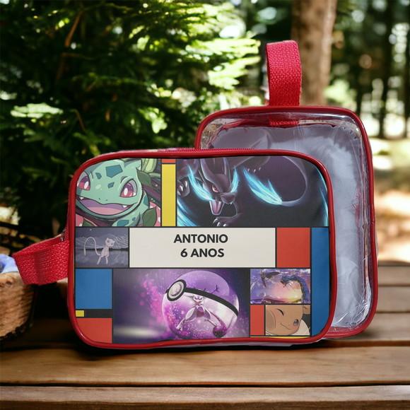 Necessarie Pokemon Transparente Infantil Personalizado